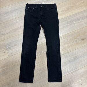 Levi's 510 black slim fit jeans #Levis510 #SlimFitJeans W33 L32
